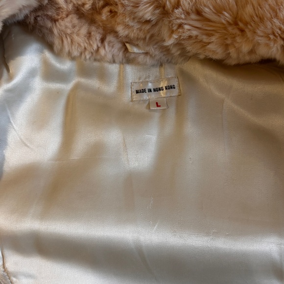 Vintage Genuine Rabbit Fur Coat - Picture 5 of 6